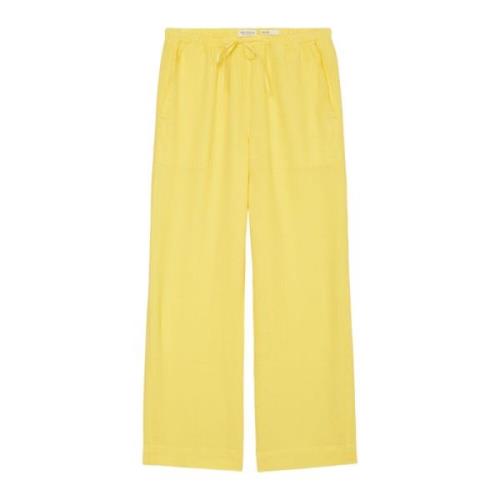 Rechte broek Marc O'Polo , Yellow , Dames