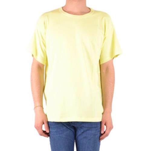 Gele T-shirt voor Heren - Ss19 Collectie Laneus , Yellow , Heren