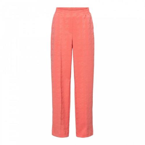 Jacquard Comfort Pantalon &Co Woman , Pink , Dames