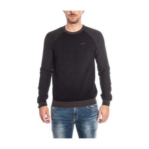 Sweatshirts Armani Jeans , Black , Heren