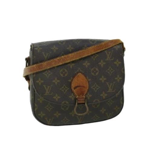 Pre-owned Canvas louis-vuitton-bags Louis Vuitton Vintage , Brown , Da...