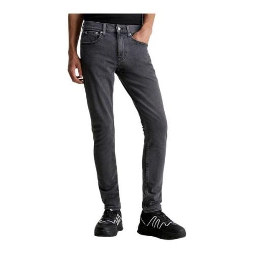 Slim-fit Jeans Calvin Klein , Gray , Heren