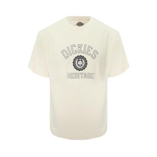 Klassiek Katoenen T-shirt Dickies , Beige , Heren