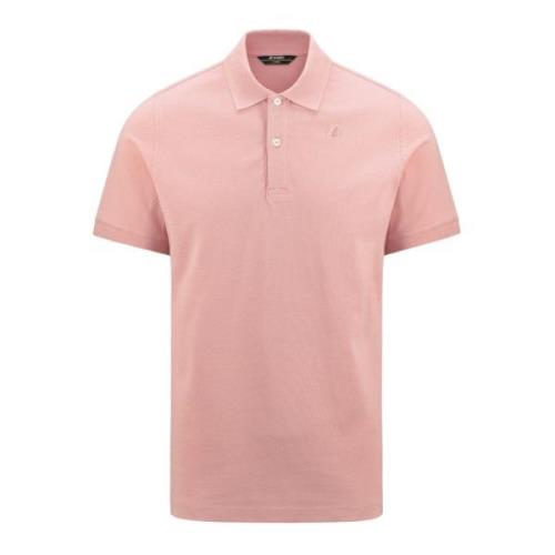 Polo Shirts K-Way , Pink , Heren