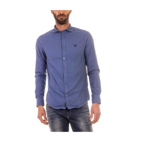 Blouses Shirts Armani Jeans , Blue , Heren