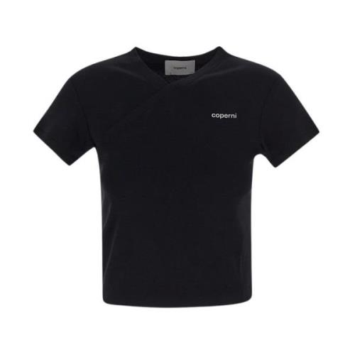 T-Shirts Coperni , Black , Dames