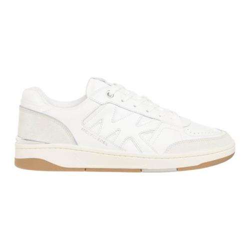 Effen Vetersluiting Rebel Sneakers Michael Kors , White , Heren