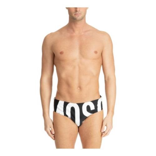 Swim briefs Moschino , Black , Heren