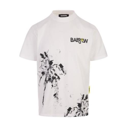 T-Shirts Barrow , White , Heren