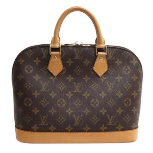 Pre-owned Canvas louis-vuitton-bags Louis Vuitton Vintage , Brown , Da...