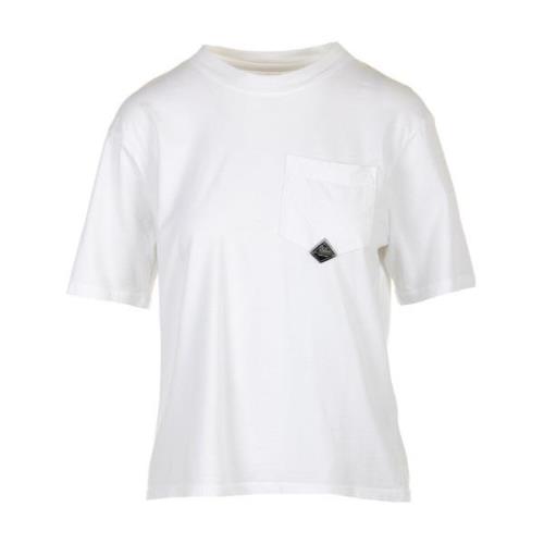 Witte Zak T-Shirt Roy Roger's , White , Dames
