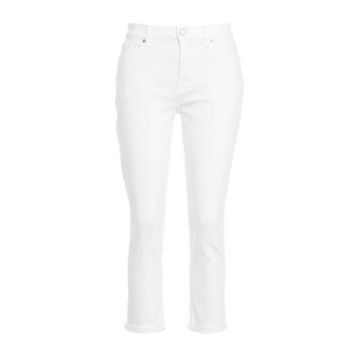 Skinny Jeans voor Vrouwen 7 For All Mankind , White , Dames