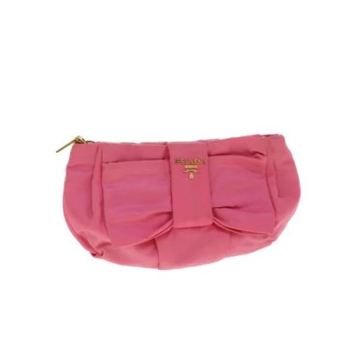 Pre-owned Nylon prada-bags Prada Vintage , Pink , Dames