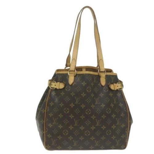 Pre-owned Canvas totes Louis Vuitton Vintage , Brown , Dames