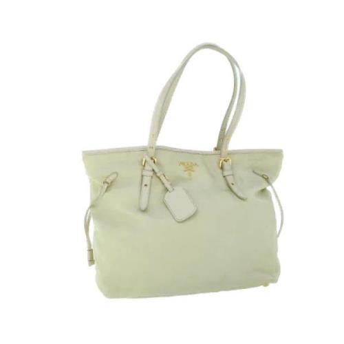 Pre-owned Nylon prada-bags Prada Vintage , Beige , Dames