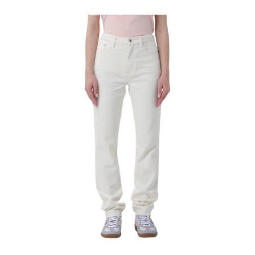 Straight Jeans Kenzo , White , Dames