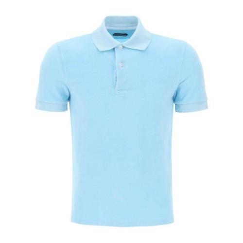 Polo Shirts Tom Ford , Blue , Heren