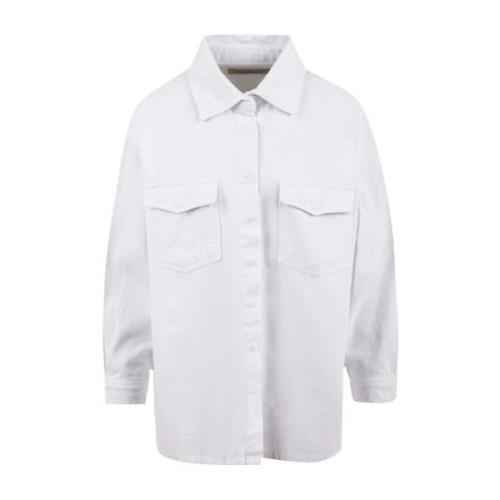 Wit Shirt Hmabw00291 Bi01 Model Hinnominate , White , Dames