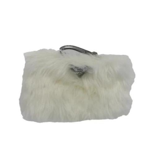 Pre-owned Fur prada-bags Prada Vintage , White , Dames
