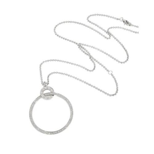Pre-owned White Gold necklaces Piaget Pre-owned , Gray , Dames