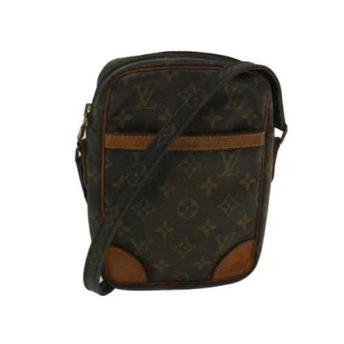 Pre-owned Canvas shoulder-bags Louis Vuitton Vintage , Brown , Dames