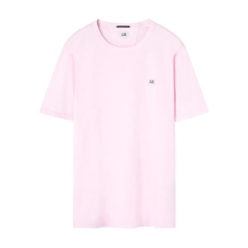 Mercerized Jersey Overhemden C.p. Company , Pink , Heren