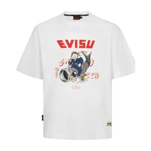 T-Shirts Evisu , Beige , Heren