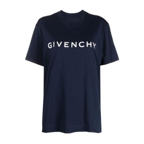 T-Shirts Givenchy , Blue , Dames