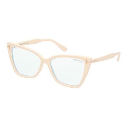 Eyewear frames FT 5844-B Blue Block Tom Ford , Beige , Dames