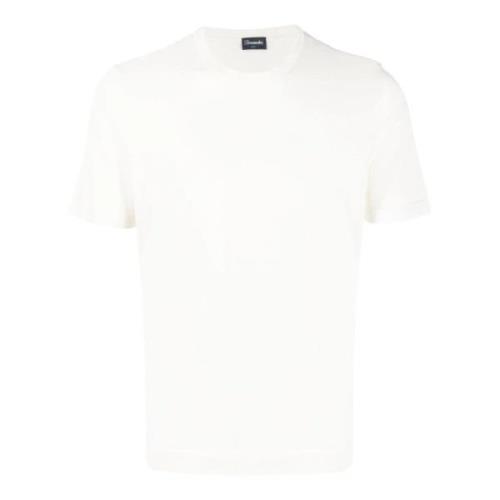 T-Shirts Drumohr , White , Heren