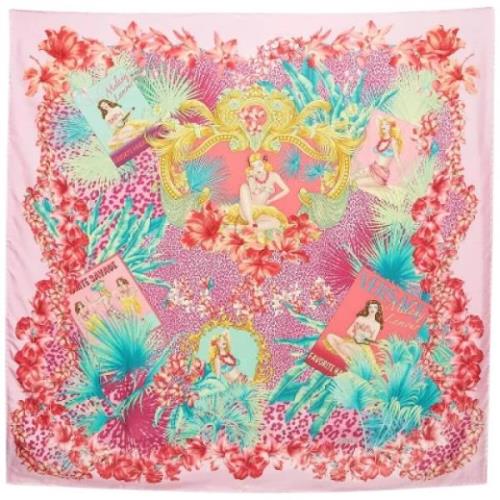 Pre-owned Silk scarves Versace Pre-owned , Multicolor , Dames