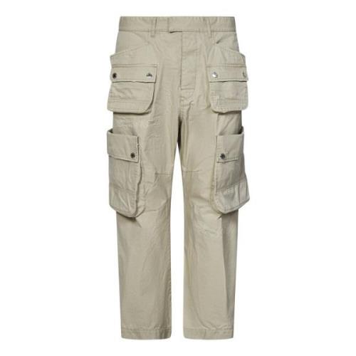Trousers Dsquared2 , Green , Heren