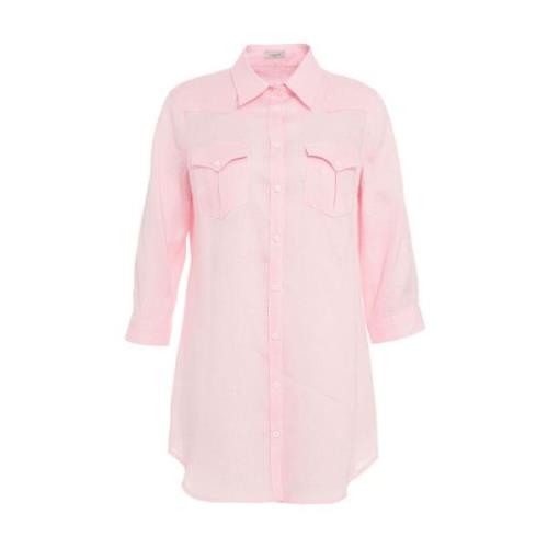Shirts Himon's , Pink , Dames