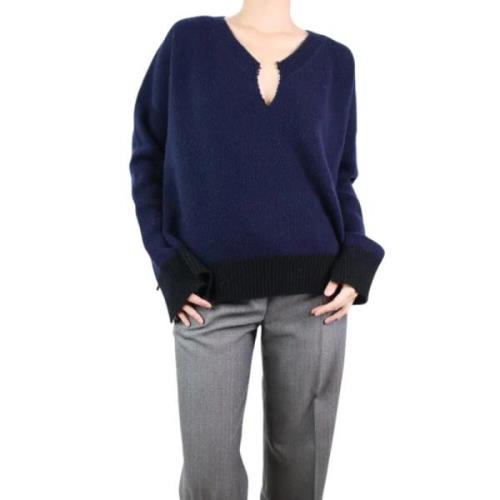 Pre-owned Wool tops Marni Pre-owned , Blue , Dames