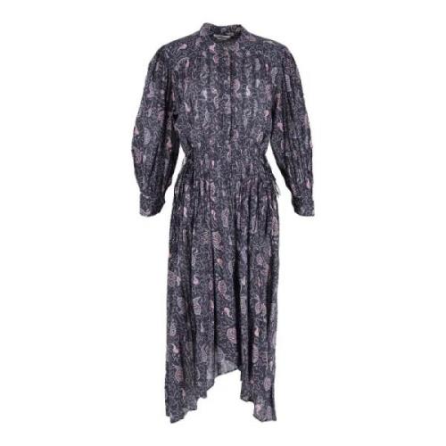 Pre-owned Cotton dresses Isabel Marant Pre-owned , Purple , Dames
