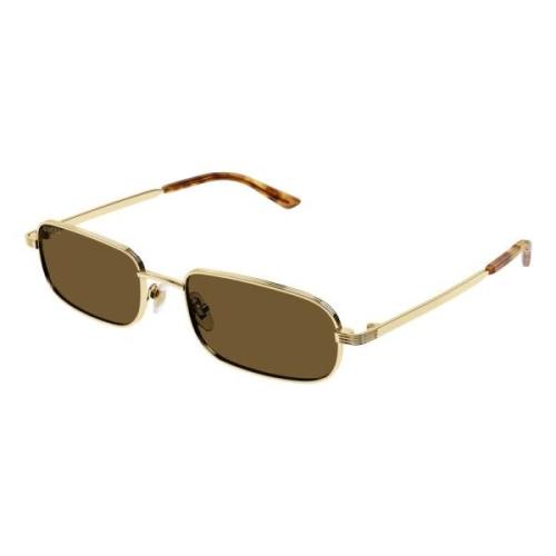 Gold Havana/Brown Sunglasses Gucci , Yellow , Unisex