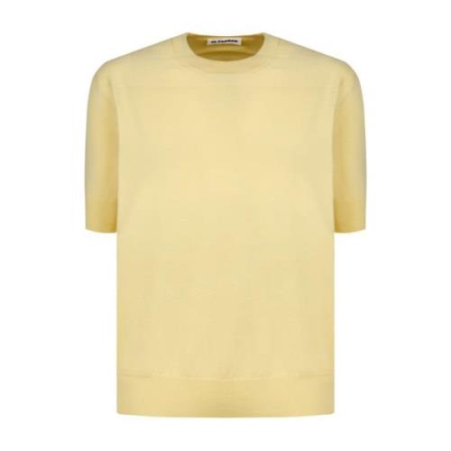 T-Shirts Jil Sander , Yellow , Dames