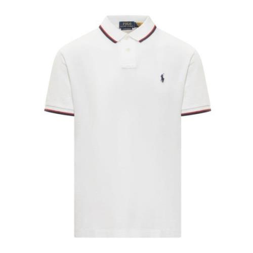 Klassiek Polo Shirt Ralph Lauren , White , Heren