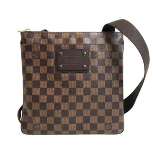 Pre-owned Canvas louis-vuitton-bags Louis Vuitton Vintage , Brown , Da...