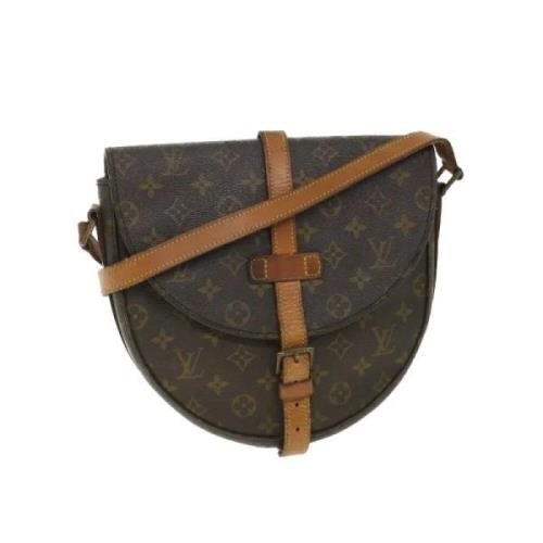 Pre-owned Canvas clutches Louis Vuitton Vintage , Brown , Dames