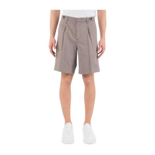 Casual Shorts Paolo Pecora , Brown , Heren
