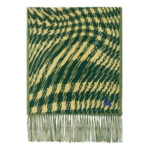 Winter Scarves Burberry , Green , Dames