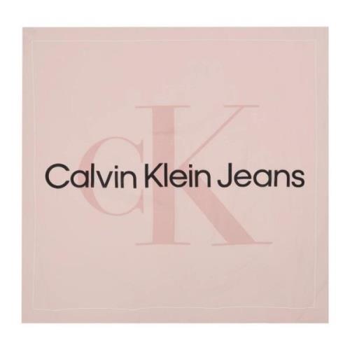 Winter Scarves Calvin Klein , Pink , Dames