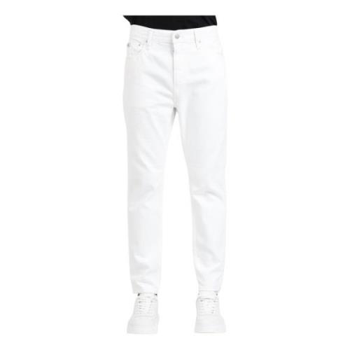 Slim-fit Jeans Calvin Klein Jeans , White , Heren