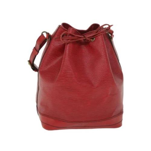 Pre-owned Leather louis-vuitton-bags Louis Vuitton Vintage , Red , Dam...