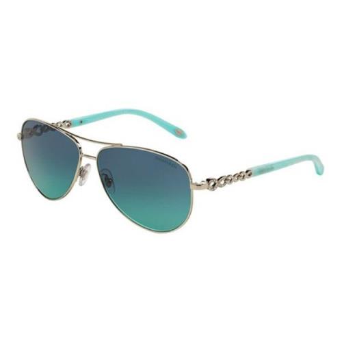 Silver/Blue Shaded Sunglasses Infinity TF 3049B Tiffany , Gray , Dames