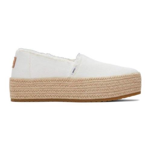 Valencia loafers wit Toms , White , Dames