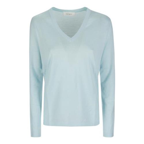 V-neck Knitwear Lisa Yang , Blue , Dames