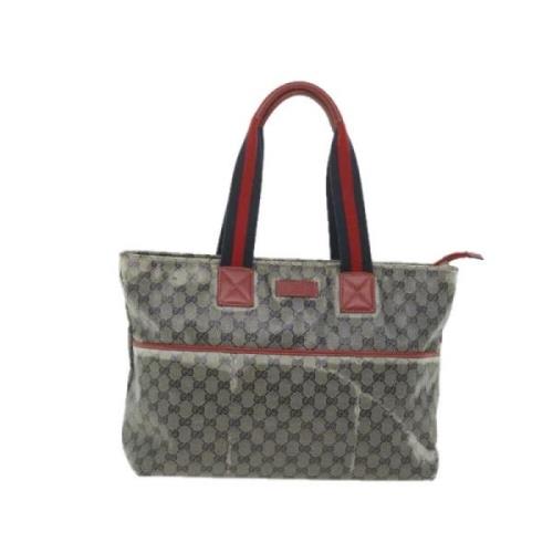 Pre-owned Canvas gucci-bags Gucci Vintage , Red , Dames