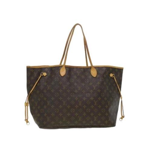 Pre-owned Leather shoulder-bags Louis Vuitton Vintage , Brown , Dames